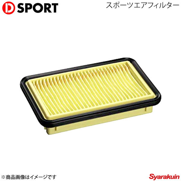 D-SPORT ディースポーツ スポーツエアフィルター タントエグゼ L455S/L465S 11.06〜 KF-VE