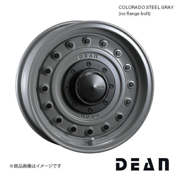 ディーン コロラド 16インチ 5穴 5H 139.7 5.5J +20 シムニーシエラ JB31 JB32 ホイール 5本 スチールグレー COLORADO DEAN