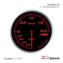 Defi デフィ ADVANCE BF/アドバンスビーエフ ターボ計 Max200kPaモデル Φ60 照明色:アンバーレッド DF09902