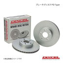 DIXCEL/ディクセル ブレーキディスク PDタイプ フロント MERCEDES BENZ X253 253989 /253389 18/01〜 1108603S