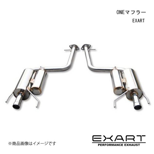 EXART/エクスアート ONEマフラー LS500 DBA-VXFA50/3BA-VXFA50 V35A-FTS EA02-LX107