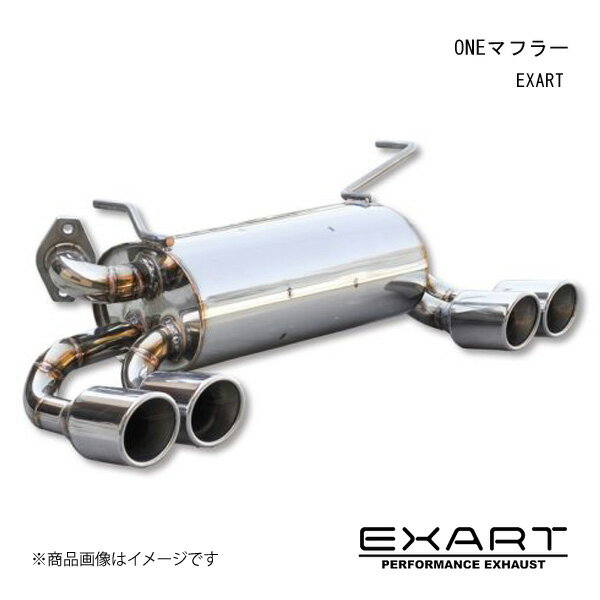 EXART/エクスアート ONEマフラー ジムニー 3BA-JB64W R06A EA02-SZ100