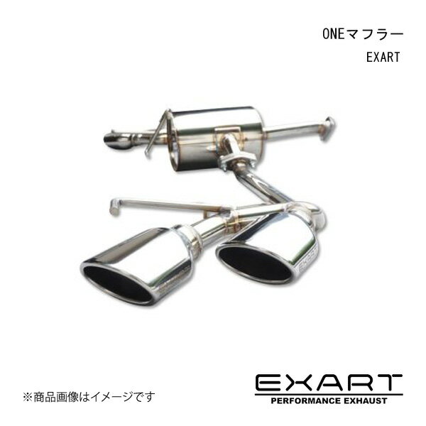 EXART/エクスアート ONEマフラー ジムニーシエラ 3BA-JB74W K15B EA02-SZ103
