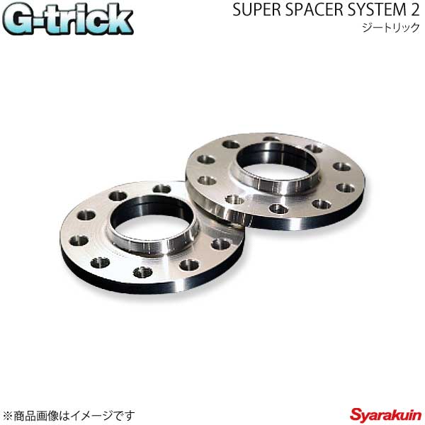 G-trick ジートリック SUPER SPACER SYSTEM2 15mm 5H 108/5 63.3φ ハブ付 VOLVO S2-15VO2