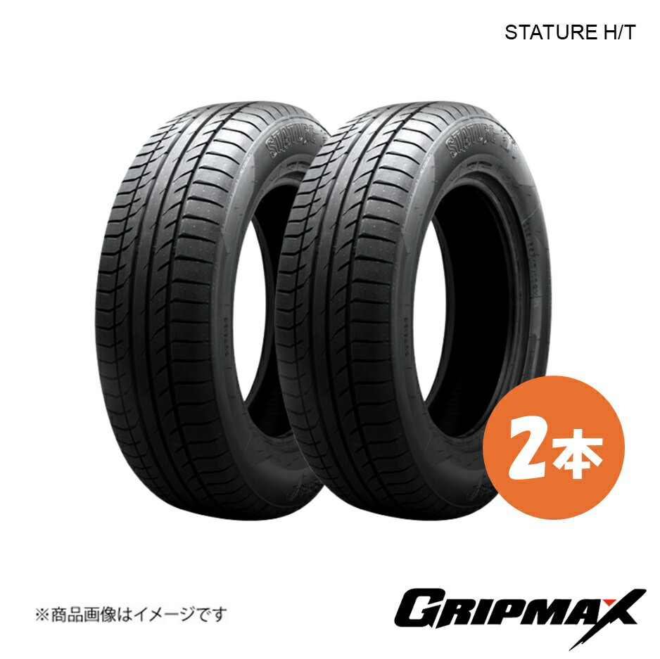 GRIPMAX/グリップマックス STATURE H/T タイヤ 2本 225/50R18 99W XL ブラックサイドウォール 69967790..