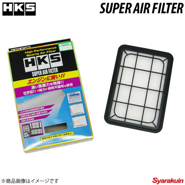 HKS/エッチ・ケー・エス スーパーエアフィルター ギャランフォルティス CY6A 1500A023 70017-AM107