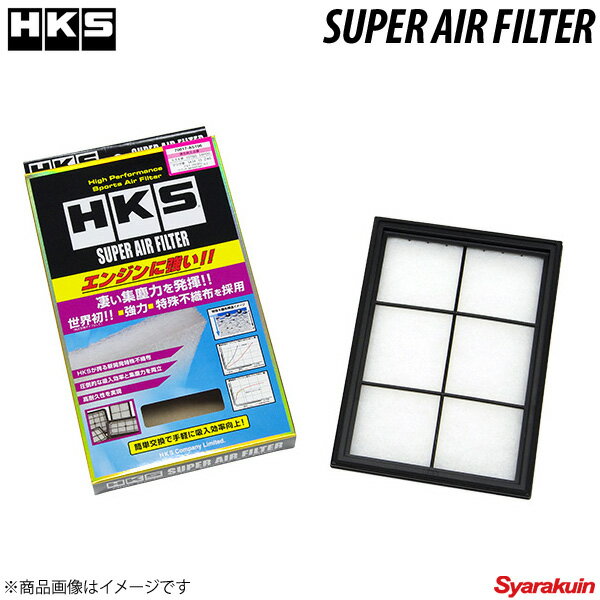 HKS/エッチ・ケー・エス スーパーエアフィルター キャロル HB36S 1A14-Z13-40 70017-AS106