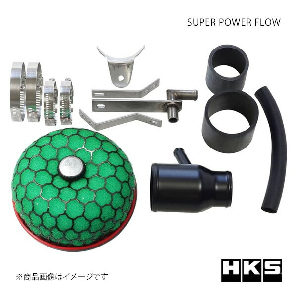 HKS エッチ・ケー・エス スーパーパワーフロー AZワゴン MJ21S 70019-AS107