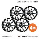 Laffite LE-07 MAZDA3 BP系 4WD ホイール 4本【17×7.0J 5-114.3 INSET48 ブラックポリッシュ】HOT STUFF(2)
