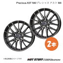 Precious AST M4 GRヤリス 10系 RS ホイール 2本【19×7.5J 5-114.3 INSET38 ガンメタポリッシュ】HOT STUFF(2)