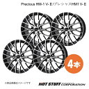 Precious HM-1 V-II マークX 130系 4WD ホイール 4本【19×8.0J 5-114.3 INSET45 BK/P】HOT STUFF(2)