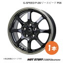 G-SPEED P-08 レガシィアウトバック BS9 ホイール 1本【17×7.0J 5-114.3 INSET38 ブラック&ブロンズクリア】HOT STUFF(2)