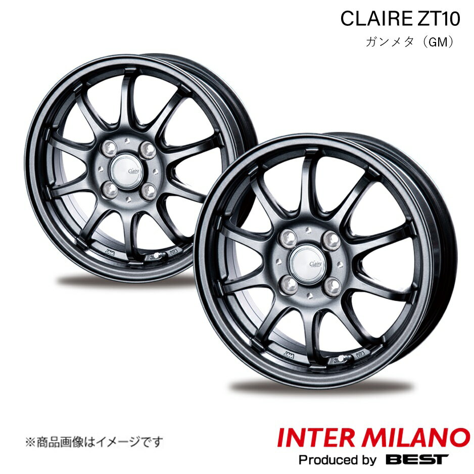 INTER MILANO/󥿡ߥ CLAIRE ZT10 ۥ 2ܡ166.0J 4-100 INSET50 ᥿