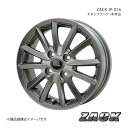 ZACK JP-016 ブーン M700系 2016/4～ アルミホイール1本 【14×5.5J 4-100 45 チタンブラック】