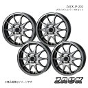 ZACK JP-202 パッソ M700系 2016/4～ アルミホイール4本セット 【14×5.5J 4-100 40 ブラックシルバー】