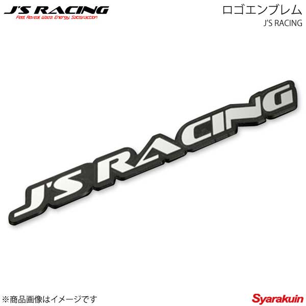 J 039 S RACING ジェイズレーシング ロゴエンブレム M JS-EMB-M