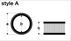 K&N エアフィルター REPLACEMENT FILTER 純正交換タイプ ジープ J59 ケーアンドエヌ