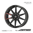 CIRCLAR C10R アルミホイール1本 スペイド/ポルテ N#P14#(2012/7〜2020/12)【15×5.5J 4-100 +45 グロスブラック】 共豊(2)