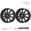 CIRCKAR C10S アルミホイール2本セット ムーヴキャンバス LA850S/LA860S(2022/7～)【14×4.5J 4-100 +45 マットブラック】 共豊