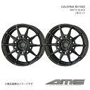 GALERNA REFINO アルミホイール2本セット タント LA6#0S(2019/7〜)【15×4.5J 4-100 +45 マットブラック】 共豊(2)