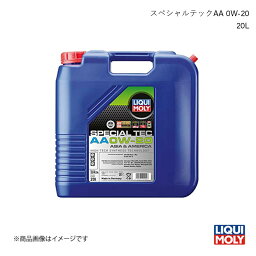 LIQUI MOLY/リキモリ エンジンオイル スペシャルテックAA 0W-20 20L カローラルミオン ZRE154N 1.8 4WD 2007-2012 20924