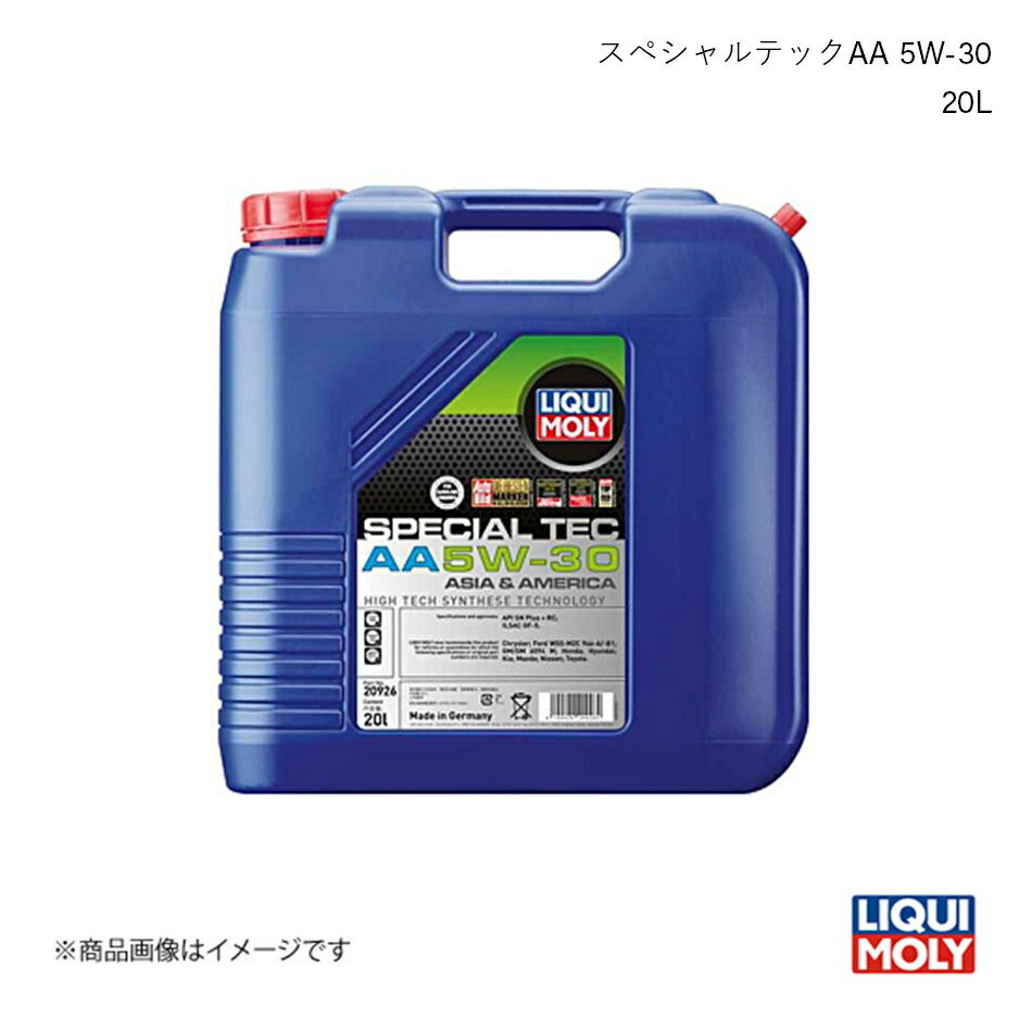 LIQUI MOLY/リキモリ エンジンオイル スペシャルテックAA 5W-30 20L RAV4 ACA31W 2.4 4WD 2008- 20926