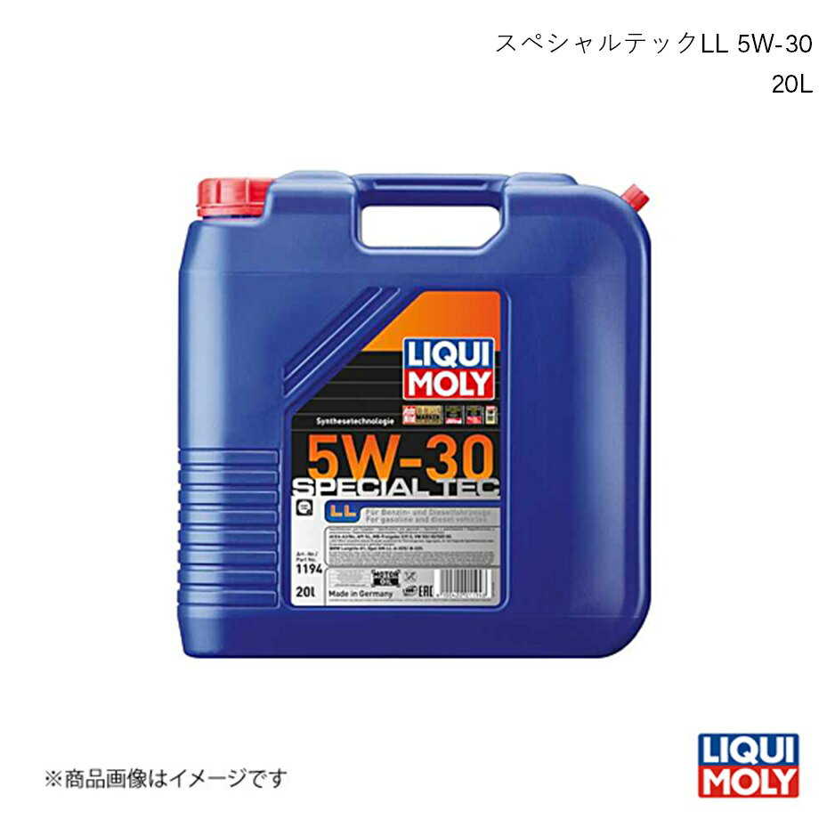 ■品番20928 ■メーカーLIQUI MOLY/リキモリ ■商品名エンジンオイル スペシャルテックLL 5W-30 ■自動車メーカーTOYOTA/トヨタ ■車種SAI ■型式AZK10 ■年式2009- ■車種備考1SAI ■容量20L ■商品説明オイル交換サイクルの指定期間が長い車両に対応するローフリクション・エンジンオイル。始動時の素早いオイル循環性能と、日常走行時の摩擦を最小限に抑えることでエンジン寿命を劇的に伸ばします。シーズンを通じて使用可能で、ガソリン車、ディーゼル車に対応し、キャタライザー（触媒）付車両やターボ付き車両にも最適です。また、2010年までのオペルの車両にも理想的なオイルです。オイル交換等の作業は、車両メーカー又はエンジンメーカーの取扱い説明書に従って行ってください。ガソリン及びディーゼルエンジン用として、シーズンを通じて使用可能なエンジンオイル。2010年までのオペルの車両にも使用可能です。また触媒付車両、ターボ付き車両にも使用可能です。優れたエンジンの清潔さ｜高いせん断安定性｜高い潤滑の信頼性｜老化に対する最適な安定性｜コールドスタート後のインスタント潤滑｜ターボチャージャーと触媒コンバーターのテスト｜燃料を節約し、汚染物質の排出を削減します｜もっと見せる ■納期メーカー取り寄せ品の為、通常即日〜4営業日以内に発送致します。 ■ご注文時注意事項-- ※ ご注文前に必ずご確認下さい お急ぎの場合はご購入前に納期確認をお願い致します。 納期について ＊メーカー在庫が欠品の場合、改めて納期をご連絡致します。 ＊メーカーにて予告無く廃盤、仕様変更になっている場合があります。 返品・キャンセルに関して ＊お客様都合による返品・キャンセル・商品の変更は一切お受けしておりません。 ＊在庫・納期・適合未確認でご購入された商品のキャンセルは一切お受けしておりません。 ＊代引きで納期が半年以上の商品をご注文の場合はキャンセルさせていただきます。別の決済方法でご注文下さい。 メーカー希望小売価格はメーカーサイトに基づいて掲載しています。