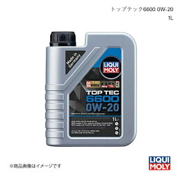 LIQUI MOLY/リキモリ エンジンオイル トップテック6600 0W-20 1L スペイド NCP141 1.5 2WD 2012- 21410