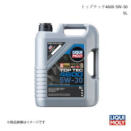 LIQUI MOLY リキモリ エンジンオイル トップテック4600 5W-30 5L ガソリン・ディーゼル兼用 化学合成油 2316 数量:1