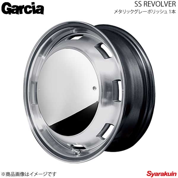 Garcia/CISCO MOON ミラ ココア L675S/ 685S アルミホイール 4本セット【14×4.5J 4-100 INSET45 メタリックグレーポリッシュ】