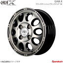 GAIA/GAIA X ムーヴ/ムーヴカスタム L150/160 アルミホイール 1本 【12×4.0B 4-100 INSET42 ブラックポリッシュ/ブラッククリア】(2)