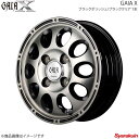 GAIA/GAIA X ワゴンR/ワゴンRスティングレー MH34/44 2WD/4WD アルミホイール 4本セット 【12×4.0B 4-100 INSET42 ブラックポリッシュ/ブラッククリア】