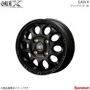 GAIA/GAIA X ミラ トコット LA550/560 アルミホイール 4本セット 【12×4.0B 4-100 INSET42 マットブラック】