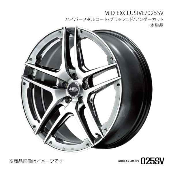 MID EXCLUSIVE/050F レガシィツーリングワゴン BRM/BRG アルミホイール1本【17×7.0J 5-100 INSET50 HMC】