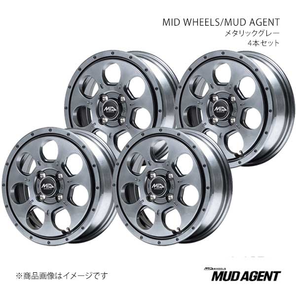 MID WHEELS/MUD AGENT R1 RJ1/2 ߥۥ4ܥåȡ144.5J 4-100 INSET45 MGRL19A44543345010N4
