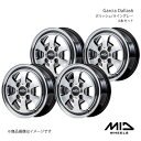 MID WHEELS/Garcia Dallas6 アトレーワゴン S300系 アルミホイール4本セット【15×4.5J 4-100 INSET45 ポリッシュ...