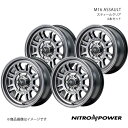 NITRO POWER/M16 ASSAULT クラウン 210系 アルミホイール4本セット【17×7.0J 5-114.3 INSET42 スティールクリア】(2)