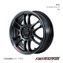 MID RACING/R26 ミラ イース 350/360系 アルミホイール1本【15×5.0J 4-100 INSET45 クリスタルブラック】