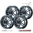 MID RACING/R26 ミラ イース 350/360系 アルミホイール4本セット【15×5.0J 4-100 INSET45 ディープチタンシルバー】