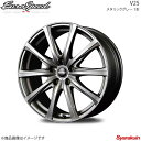 EuroSpeed/V25 プレマシー CP系 純正17インチ アルミホイール 1本 【16×6.5J 5-114.3 INSET53 メタリックグレー】