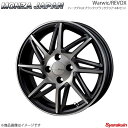 MONZA JAPAN Warwic/REVOX ホイール4本 UX MZAA10【18×8.0J 5-114.3 INSET45 ハーフグロスブラック(HGB)/ブラッククリア】