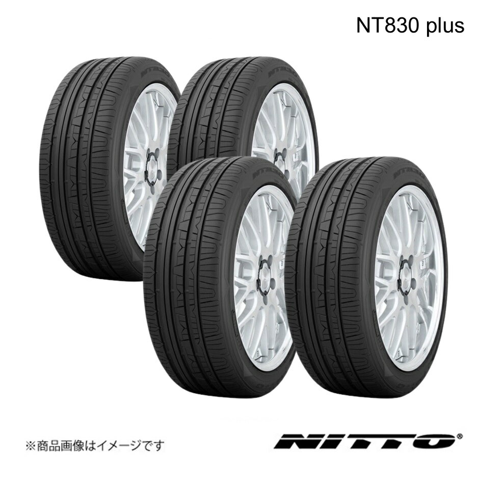 NITTO ニットー NT830 plus サマータイヤ 235/50R18 101Y XL 4本 76420238
