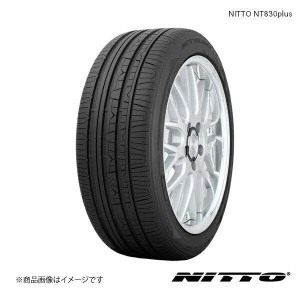 NITTO NT830 plus 235/35R19 91W 4本 夏タイヤ サマータイヤ 非対称 ニットー