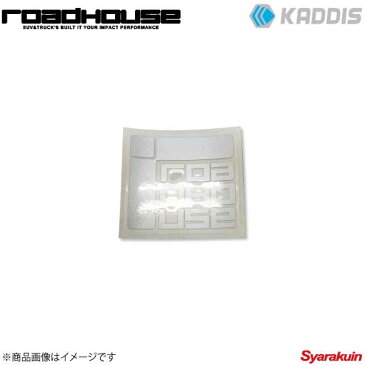 ROAD HOUSE ロードハウス キューブステッカー65 シルバー KADDIS カディス KD-ET11011