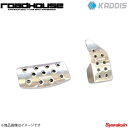 ROAD HOUSE ロードハウス アルミペダルセット(アクセル/ブレーキ) アルマイトシルバー デリカD：5 前期 KADDIS カディス KD-IN01008