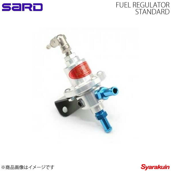 SARD サード 調整式フューエルレギュレター スタンダード シルバー AN#6