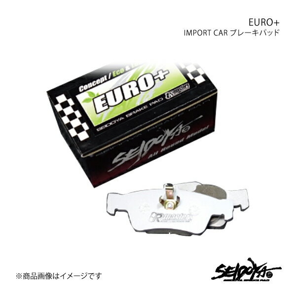 制動屋 セイドウヤ ブレーキパッド EURO+ フロント＆リアセット RENAULT RENAULT SPORT SPORT SPIDER SDY724+SDY1123