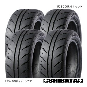 SHIBATIRE シバタイヤ R23 215/40R17 200R タイヤ単品 4本セット R1413×4
