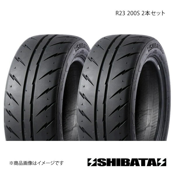 SHIBATIRE シバタイヤ R23 205/60R15 200S タイヤ単品 2本セット R0875×2