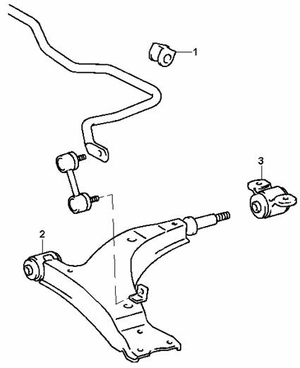 SIBERIAN BUSHING/シベリアンブッシング スタビライザー用ウレタンブッシュ コロナエクシヴ ST183 Frサスペンション 2個 1-01-487 48818-AD010/48815-20200